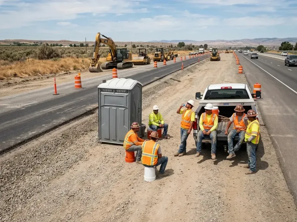 highway-road-construction-crew-007 — frequently asked questions, Porta Potty and Restroom Rentals in Walkertown, NC